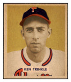 1949 Bowman Baseball #193 Ken Trinkle Phillies EX-MT 505040