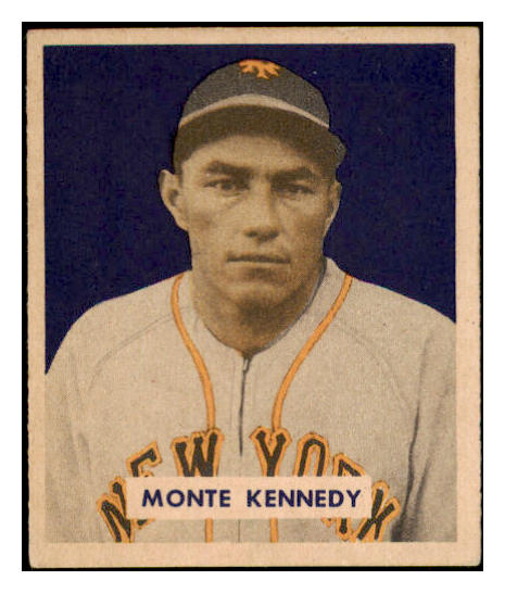 1949 Bowman Baseball #237 Monte Kennedy Giants EX-MT 505048