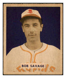 1949 Bowman Baseball #204 Bob Savage Browns EX-MT 505057