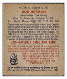 1949 Bowman Baseball #223 Bobby Hofman Giants EX-MT 505063