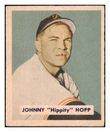 1949 Bowman Baseball #207 Johnny Hopp Pirates EX-MT 505078