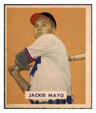 1949 Bowman Baseball #228 Jackie Mayo Phillies EX-MT 505082