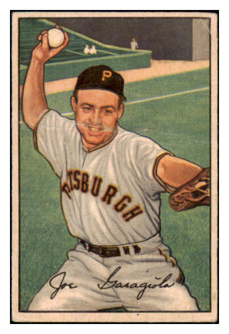 1952 Bowman Baseball #027 Joe Garagiola Pirates GD-VG 505172