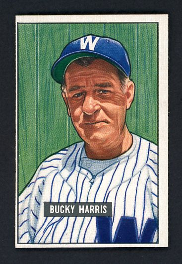 1951 Bowman Baseball #275 Bucky Harris Senators EX 505190