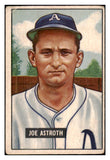 1951 Bowman Baseball #298 Joe Astroth A's VG 505231