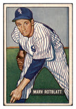 1951 Bowman Baseball #303 Marv Rotblatt White Sox VG-EX 505242