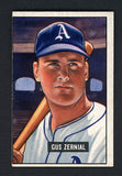 1951 Bowman Baseball #262 Gus Zernial A's VG-EX 505254