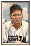1951 Bowman Baseball #309 Mel Queen Pirates VG-EX 505259
