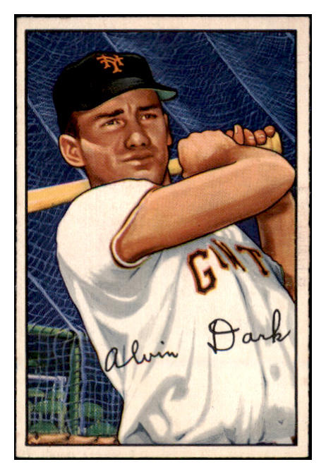 1952 Bowman Baseball #034 Al Dark Giants EX-MT 505272