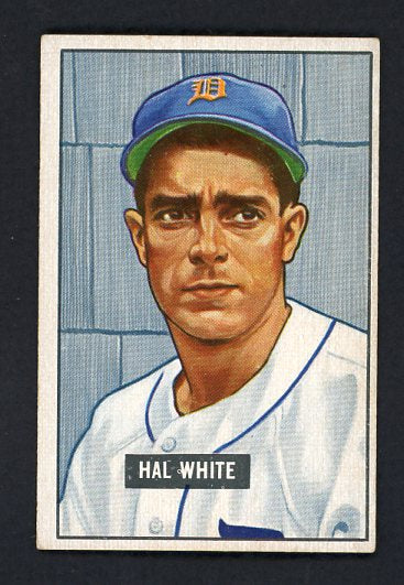 1951 Bowman Baseball #320 Hal White Tigers EX-MT 505294