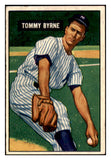 1951 Bowman Baseball #073 Tommy Byrne Yankees EX-MT 505296