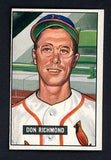 1951 Bowman Baseball #264 Don Richmond Cardinals EX 505300