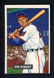 1951 Bowman Baseball #296 Bob Kennedy Indians EX 505313
