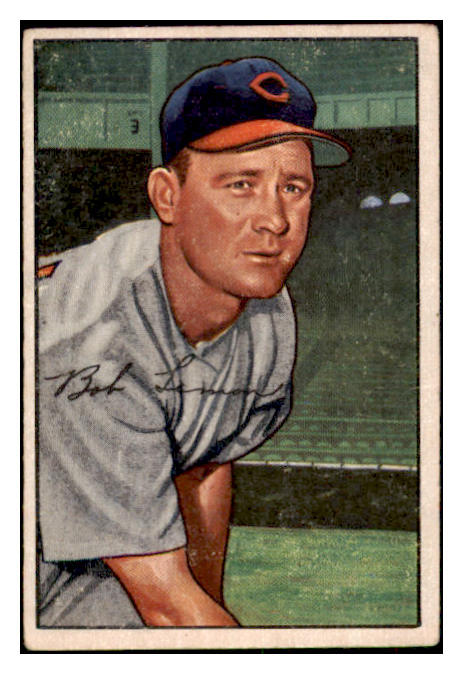 1952 Bowman Baseball #023 Bob Lemon Indians VG-EX 505331