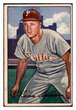 1952 Bowman Baseball #053 Richie Ashburn Phillies VG-EX 505334