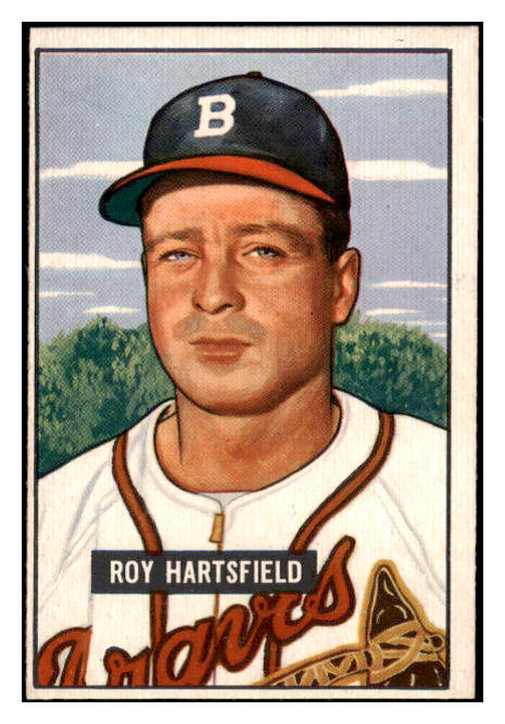 1951 Bowman Baseball #277 Roy Hartsfield Braves EX-MT 505344