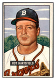 1951 Bowman Baseball #277 Roy Hartsfield Braves EX-MT 505344