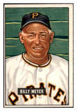 1951 Bowman Baseball #272 Billy Meyer Pirates EX-MT 505345