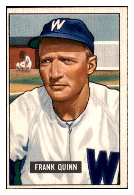 1951 Bowman Baseball #276 Frank Quinn Senators EX-MT 505348