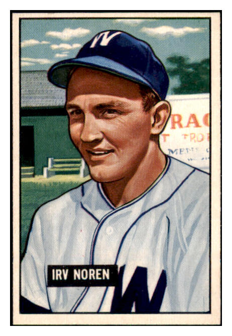 1951 Bowman Baseball #241 Irv Noren Senators NR-MT 505357