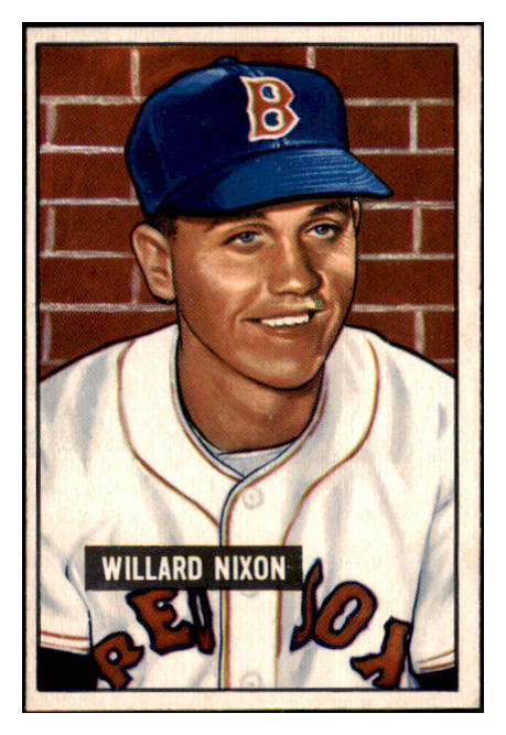 1951 Bowman Baseball #270 Willard Nixon Red Sox NR-MT 505362