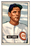 1951 Bowman Baseball #283 Walt Dubiel Cubs NR-MT 505365