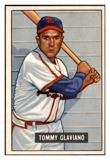 1951 Bowman Baseball #301 Tommy Glaviano Cardinals NR-MT 505367