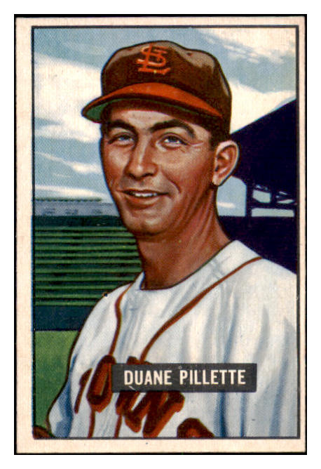 1951 Bowman Baseball #316 Duane Pillette Browns NR-MT 505372