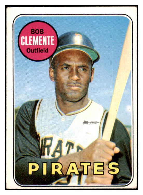 1969 Topps Baseball #050 Roberto Clemente Pirates VG 505377