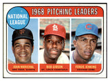 1969 Topps Baseball #010 N.L. Win Leaders Bob Gibson EX-MT 505380