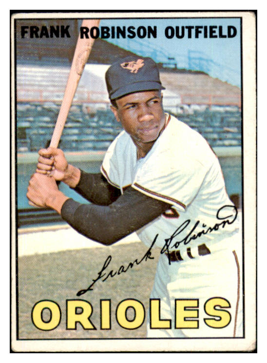 1967 Topps Baseball #100 Frank Robinson Orioles VG 505400