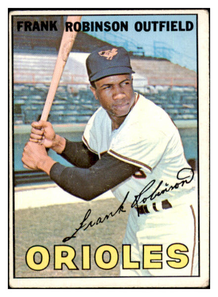1967 Topps Baseball #100 Frank Robinson Orioles VG 505400