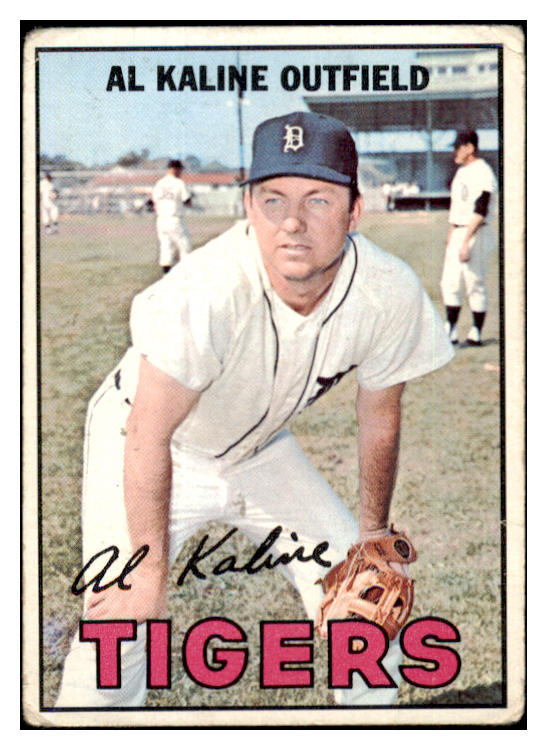 1967 Topps Baseball #030 Al Kaline Tigers VG 505402