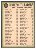 1967 Topps Baseball #238 N.L. Strike Out Leaders Sandy Koufax VG-EX 505421