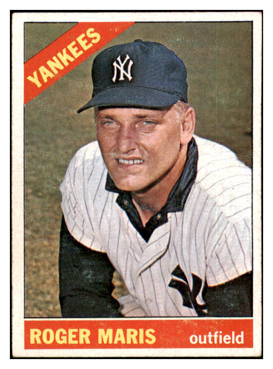 1966 Topps Baseball #365 Roger Maris Yankees EX+/EX-MT 505441