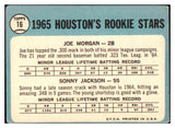 1965 Topps Baseball #016 Joe Morgan Astros EX 505450