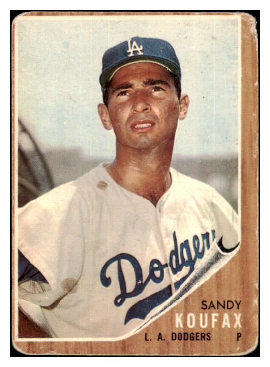 1962 Topps Baseball #005 Sandy Koufax Dodgers GD-VG 505480