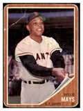 1962 Topps Baseball #300 Willie Mays Giants Good 505481