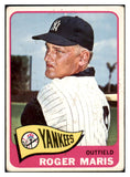 1965 Topps Baseball #155 Roger Maris Yankees VG 505487