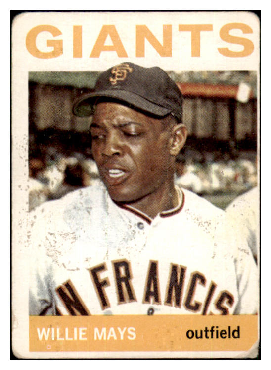 1964 Topps Baseball #150 Willie Mays Giants GD-VG 505491