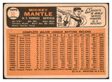 1966 Topps Baseball #050 Mickey Mantle Yankees GD-VG 505492