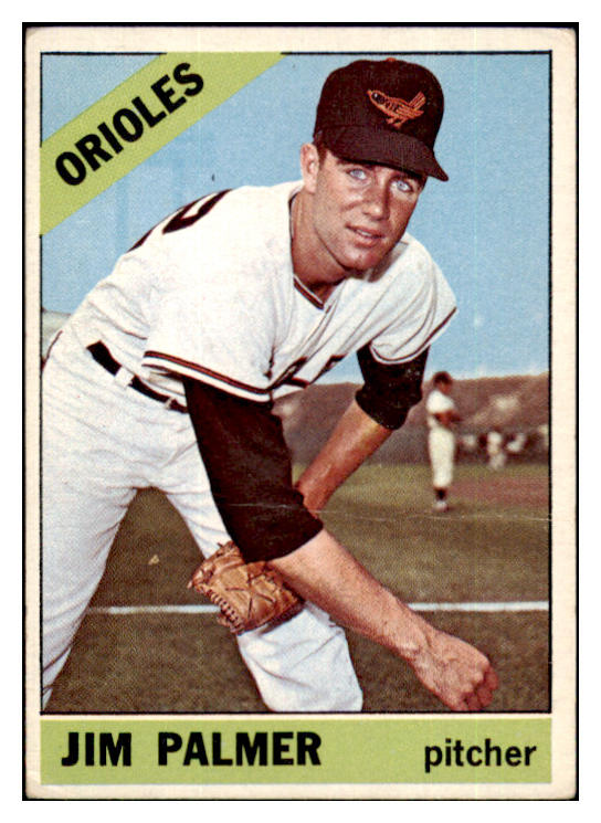 1966 Topps Baseball #126 Jim Palmer Orioles Good 505509