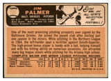 1966 Topps Baseball #126 Jim Palmer Orioles Good 505509