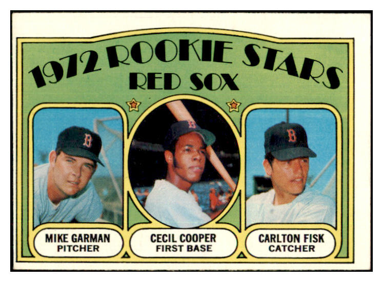 1972 Topps Baseball #079 Carlton Fisk Red Sox EX-MT 505527