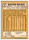 1968 Topps Baseball #330 Roger Maris Cardinals EX+/EX-MT 505536