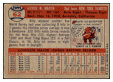 1957 Topps Baseball #062 Billy Martin Yankees VG-EX 505537