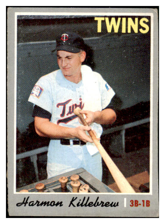 1970 Topps Baseball #150 Harmon Killebrew Twins VG 505546