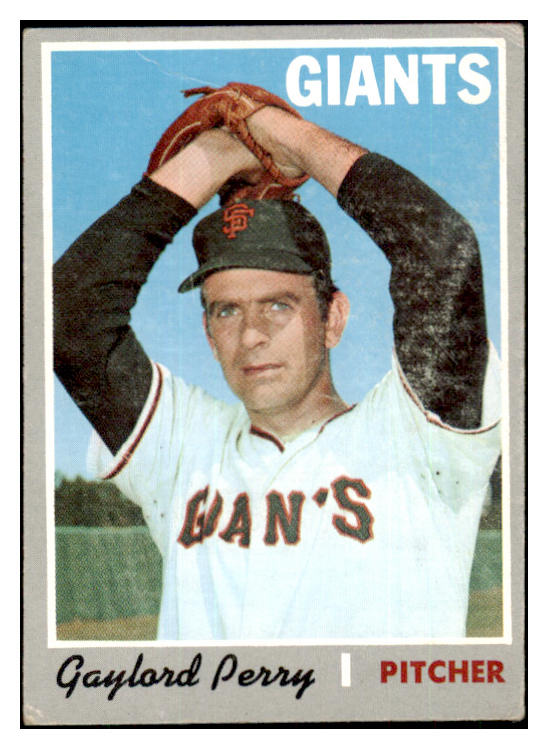 1970 Topps Baseball #560 Gaylord Perry Giants VG 505548