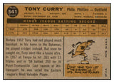 1960 Topps Baseball #541 Tomy Curry Phillies VG-EX 505558