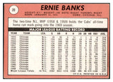 1969 Topps Baseball #020 Ernie Banks Cubs EX-MT 505568